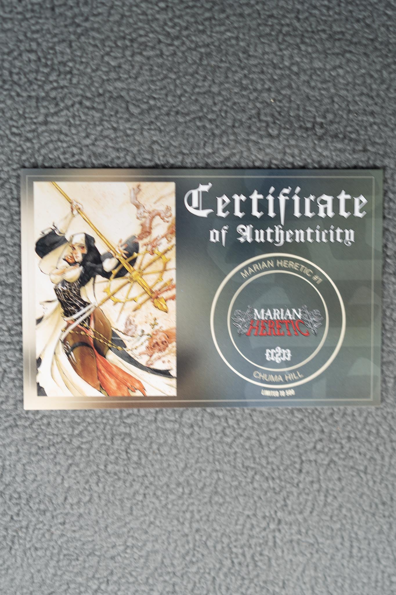 Marian Heretic #1 – Chuma Hill – Virgin Variant