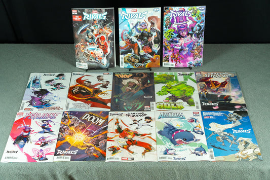 Marvel Rivals Comic Bundle (Full Set of 10 Comics) + Marvel Rivals #1 (One-Shot)!