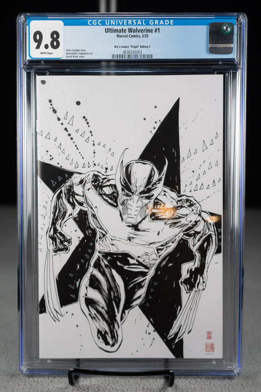 Ultimate Wolverine #1 – David Mack – Black & White Variant – Print Run 175