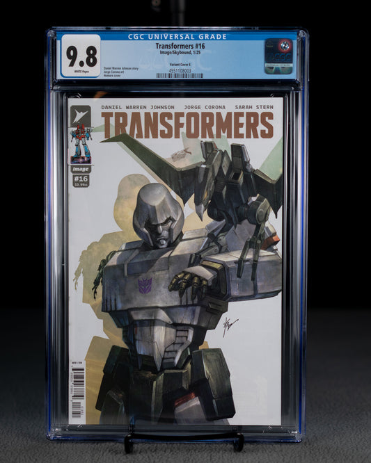 Transformers #16 – 1:50 Incentive Homage Variant – Cover E – CGC 9.8