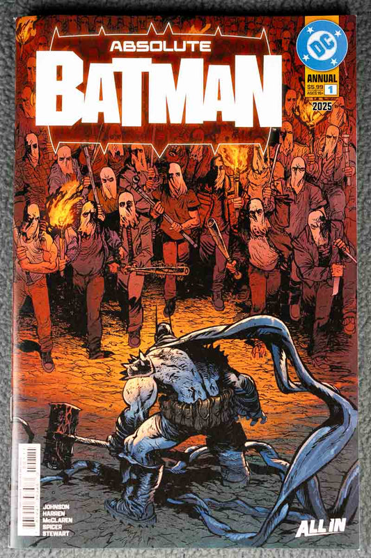 Absolute Batman 2025 Annual #1 (One Shot) – Daniel Warren Johnson – Main Cover