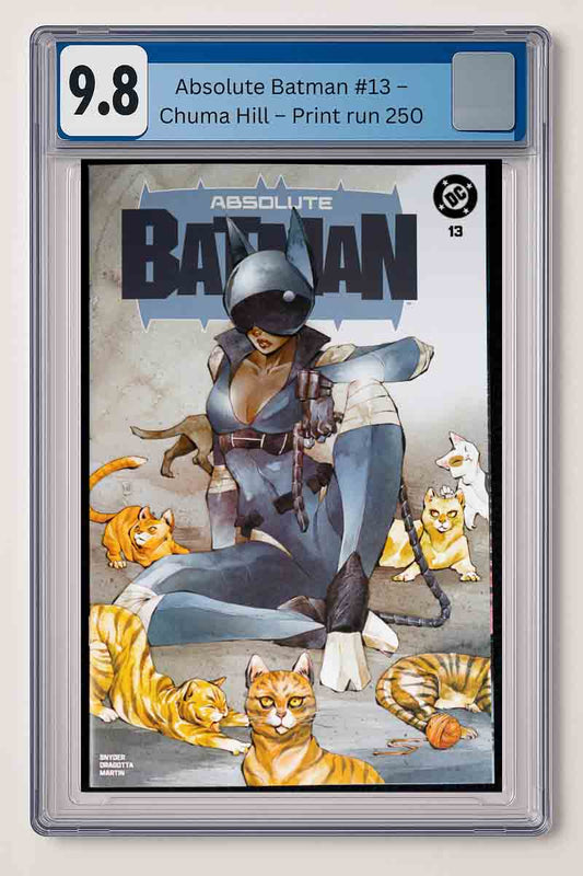 Absolute Batman #13 – Chuma Hill – ECGCE Exclusive – Print Run 250 – CGC 9.8 – PRESALE