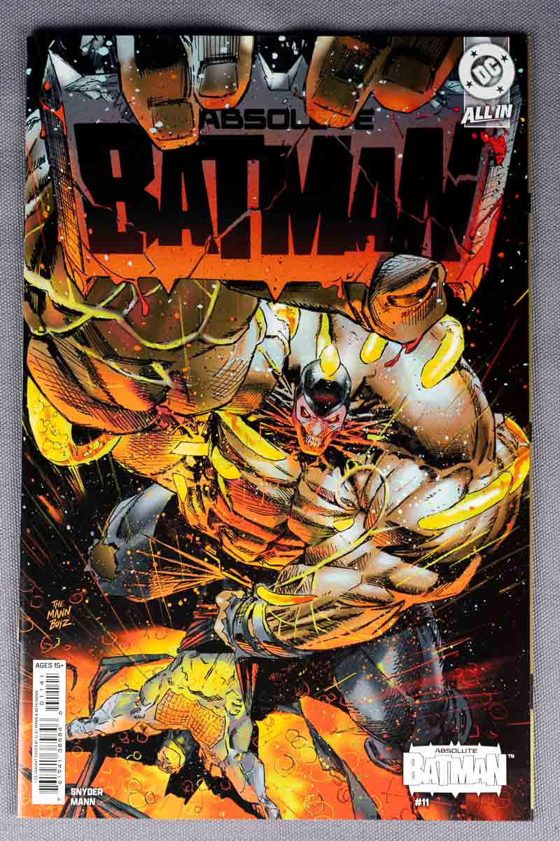 Absolute Batman #11 — Clay Mann & Seth Mann — 1:25 Incentive — Card Stock