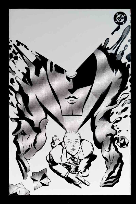 Absolute Martian Manhunter #1 — Javier Rodriguez — Cover J — 1:100 Incentive — B&W Card Stock