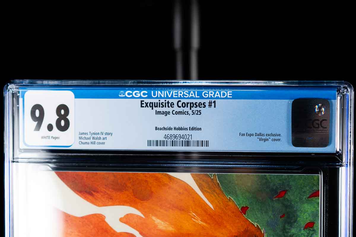 Exquisite Corpses #1 — CGC 9.8 — Chuma Hill — Virgin Variant— Beachside Hobbies — Print Run 300
