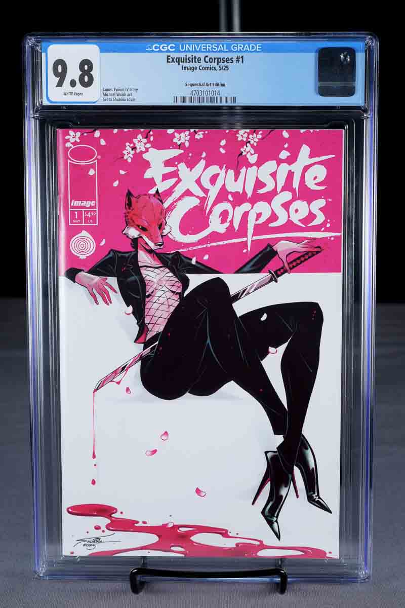 Exquisite Corpses #1 — CGC 9.8 — Sveta Shubina — Sequential Arts — Print Run 400