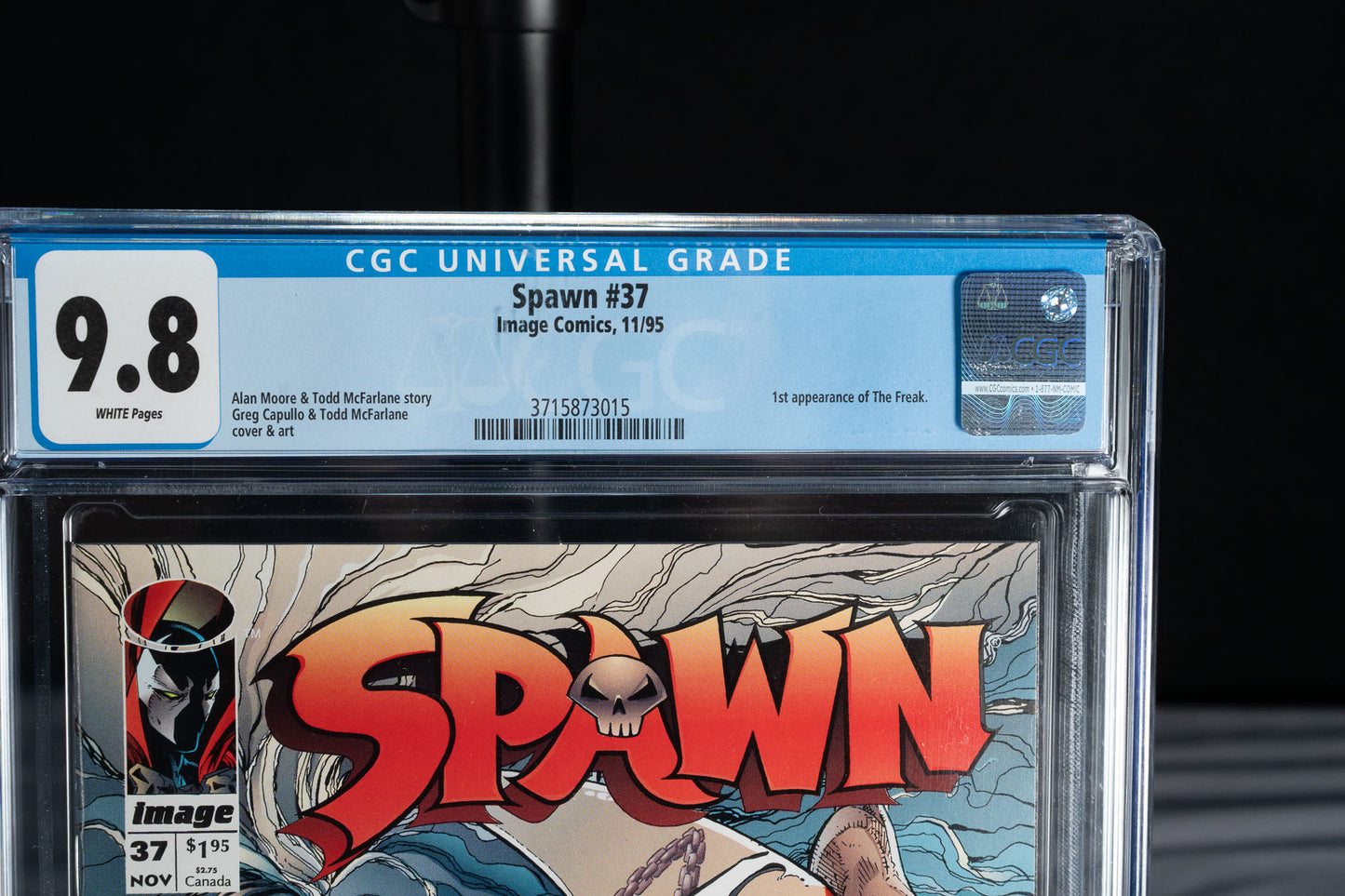 Spawn #37 — Greg Capullo — 1st Appearance of Freak