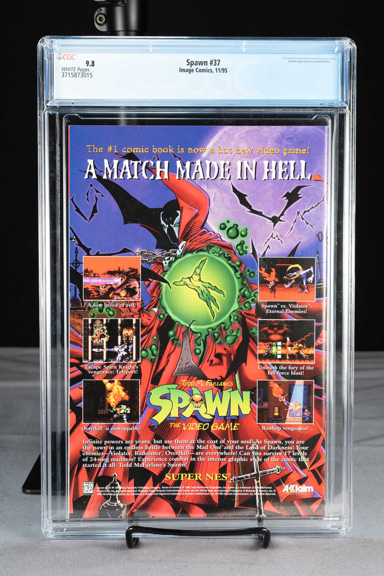 Spawn #37 — Greg Capullo — 1st Appearance of Freak