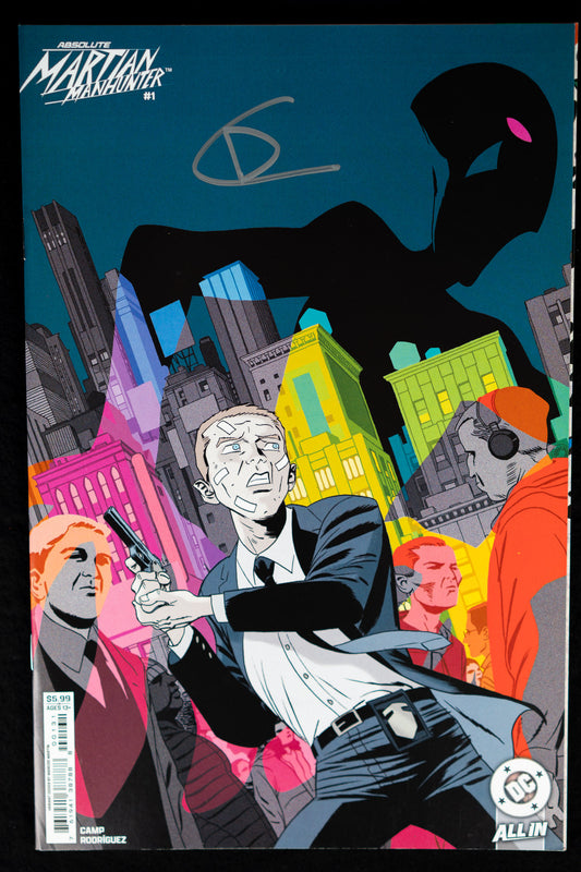Absolute Martian Manhunter #1 — Signed by Deniz Camp — Marcos Martin —  Cover C — Card Stock — 1st Print